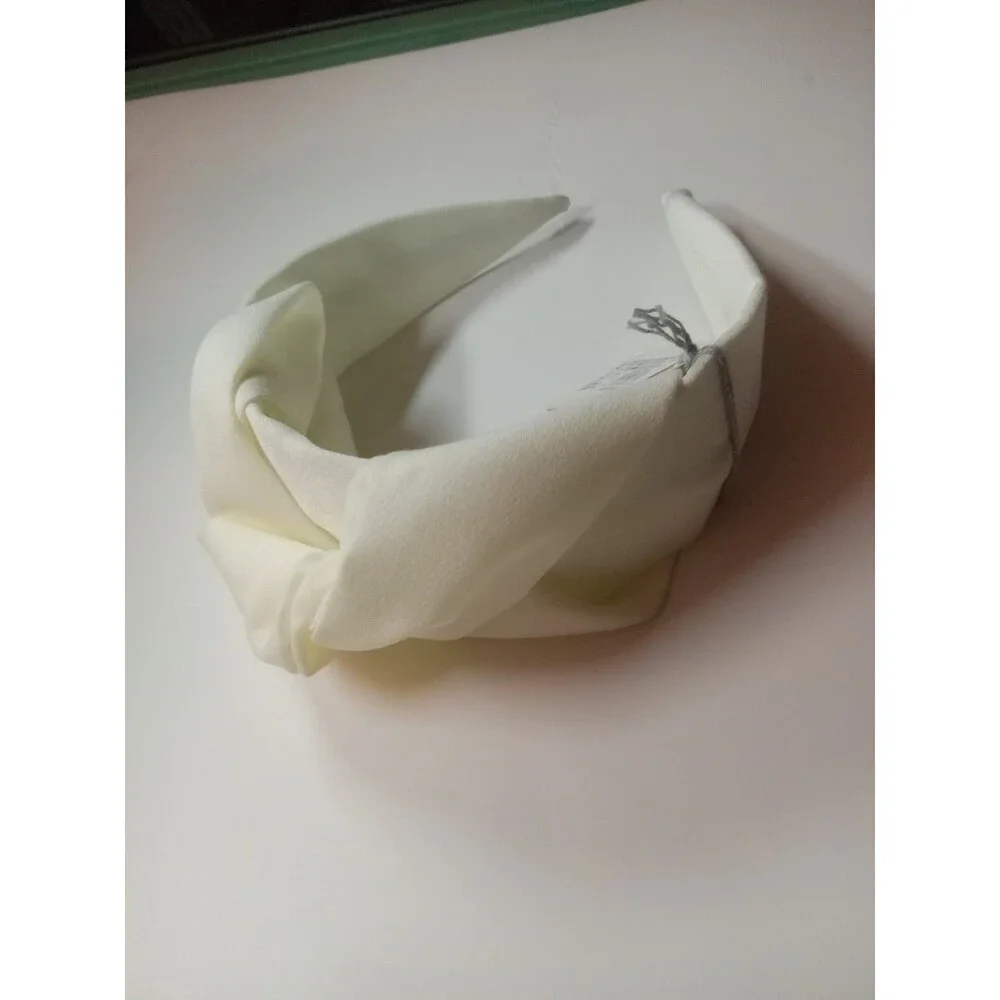 Twist Headband - a New Day™ Ivory: Hair Styling Accessory, Recycled Polyester
